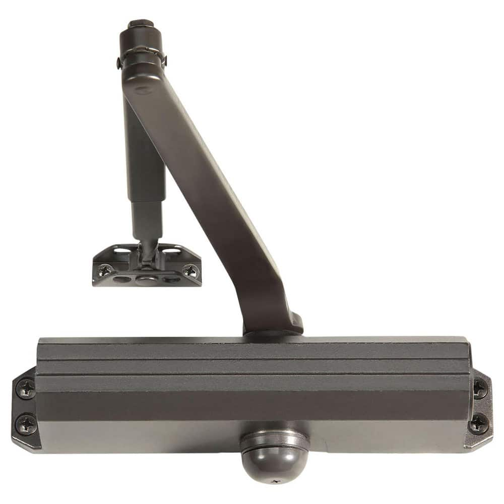 Door Closer Damper: 250 lb Load Capacity Plastic, Non-Handed