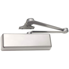 Door Closer Damper: 200 lb Load Capacity Aluminum, Left Handed