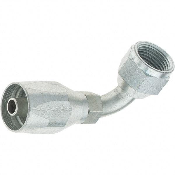 Eaton - 5/8-18 Female SAE, Reusable Hose Female Swivel Fitting - 5/16" Hose ID - Benchmark Tooling