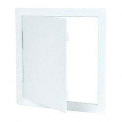 Karp - 14" Wide x 14" High, High Impact Styrene Plastic Access Door - 13-3/4" Opening Width, 13-3/4" Opening Height - Benchmark Tooling