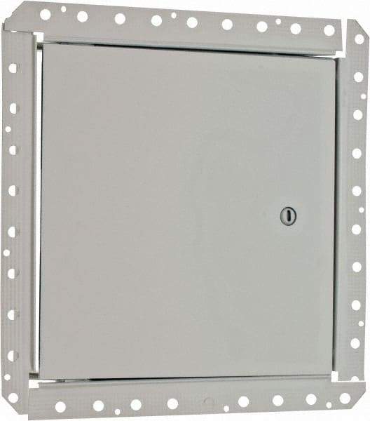 Karp - 10" Wide x 10" High, Steel Flush Access Door for Drywall - 8" Opening Width, 8" Opening Height - Benchmark Tooling