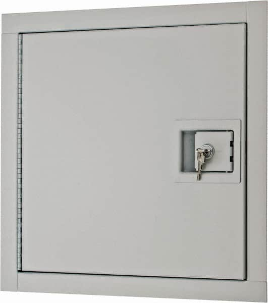 Karp - 14" Wide x 14" High, Steel Insulated Fire Rated Access Door - 12" Opening Width, 12" Opening Height - Benchmark Tooling