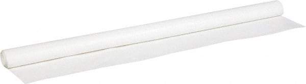 Made in USA - 24" Long, 24" Wide, 0.031" Thick, Silicone Rubber Foam Sheet - 35 to 45 Durometer, White, -20 to 500°F, 640 psi Tensile Strength, Plain Backing, Stock Length - Benchmark Tooling