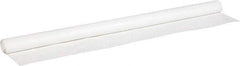 Made in USA - 24" Long, 24" Wide, 0.031" Thick, Silicone Rubber Foam Sheet - 35 to 45 Durometer, White, -20 to 500°F, 640 psi Tensile Strength, Plain Backing, Stock Length - Benchmark Tooling