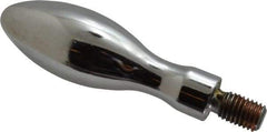 Gibraltar - M12x1.75 Threaded Stem, Fixed Handwheel & Machine Handle - Steel Bulb Shape Handle, Steel Stem - Benchmark Tooling