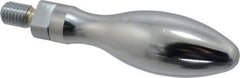 Gibraltar - M10x1.5 Threaded Stem, Revolving Handwheel & Machine Handle - Steel Bulb Shape Handle, Steel Stem - Benchmark Tooling