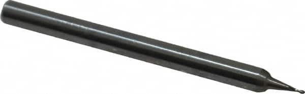 Magafor - 0.5mm Body Diam, 90°, 1-1/2" OAL, Solid Carbide Spotting Drill - Benchmark Tooling