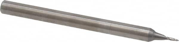 Magafor - 0.7mm Body Diam, 90°, 1-1/2" OAL, Solid Carbide Spotting Drill - Benchmark Tooling