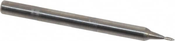 Magafor - 0.8mm Body Diam, 90°, 1-1/2" OAL, Solid Carbide Spotting Drill - Benchmark Tooling