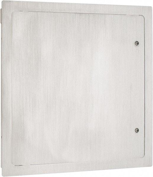 Karp - 17-1/2" Wide x 17-1/2" High, Stainless Steel Universal Access Door - 16" Opening Width, 16" Opening Height - Benchmark Tooling