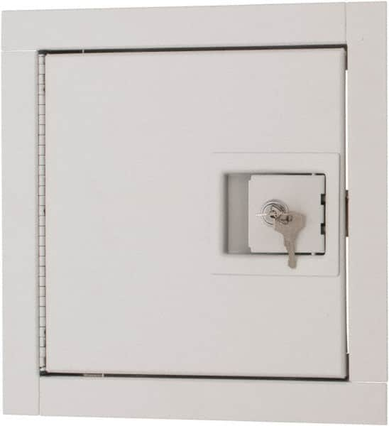 Karp - 10" Wide x 10" High, Steel Non Insulated Fire Rated Access Door - 8" Opening Width, 8" Opening Height - Benchmark Tooling