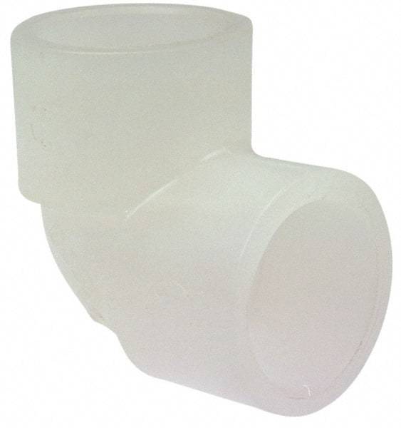 NIBCO - 1-1/2" Polypropylene Plastic Pipe 90° Elbow Socket - Schedule 80, S x S End Connections - Benchmark Tooling