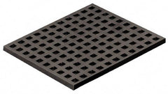 Mason Ind. - 18" Long x 18" Wide x 5/16" Thick, Nitrile, Machinery Leveling Pad & Mat - Brown - Benchmark Tooling