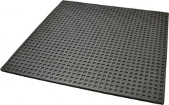Mason Ind. - 18" Long x 18" Wide x 5/16" Thick, Nitrile, Machinery Leveling Pad & Mat - Black - Benchmark Tooling