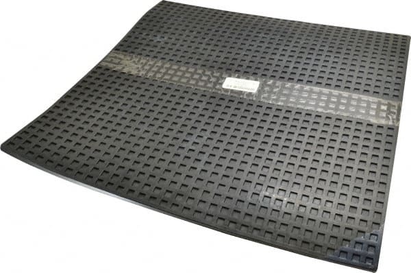 Mason Ind. - 18" Long x 18" Wide x 5/16" Thick, Nitrile, Machinery Leveling Pad & Mat - Blue - Benchmark Tooling
