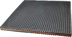 Mason Ind. - 18" Long x 18" Wide x 1" Thick, Neoprene ans Cork, Machinery Leveling Pad & Mat - Benchmark Tooling