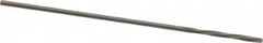Magafor - 0.729mm Solid Carbide 4 Flute Chucking Reamer - Spiral Flute, 0.0287" Straight Shank, 9/32" Flute Length, 1-5/16" OAL - Benchmark Tooling