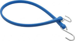The Perfect Bungee - Heavy Duty Tie Down with S Hook - 36" OAL, Blue - Benchmark Tooling