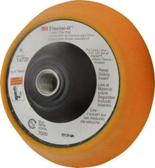 3M - 5" Diam Hook & Loop Disc Backing Pad - Soft Density, 7,000 RPM - Benchmark Tooling