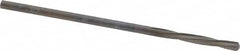 Magafor - 1.4605mm Solid Carbide 4 Flute Chucking Reamer - Spiral Flute, 0.0575" Straight Shank, 25/64" Flute Length, 1-9/16" OAL - Benchmark Tooling