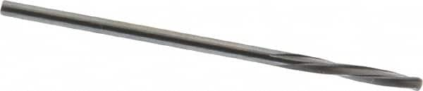 Magafor - 1.5189mm Solid Carbide 4 Flute Chucking Reamer - Spiral Flute, 0.0598" Straight Shank, 25/64" Flute Length, 1-9/16" OAL - Benchmark Tooling