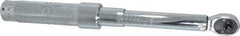 Proto - 1/4" Drive Micrometer Type Ratchet Head Torque Wrench - 40 In/Lb to 200 In/Lb Torque, 11-7/8" OAL, 0.11 N/m Graduation, Ratchet Head - Benchmark Tooling