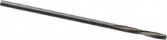 Magafor - 1.7907mm Solid Carbide 4 Flute Chucking Reamer - Spiral Flute, 0.0705" Straight Shank, 7/16" Flute Length, 1-31/32" OAL - Benchmark Tooling