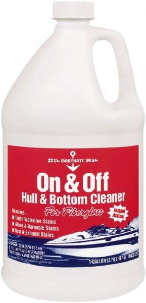 CRC - Water-Based Solution Hull and Bottom Cleaner - 1 Gallon Bottle, 32° F Freezing Point - Benchmark Tooling