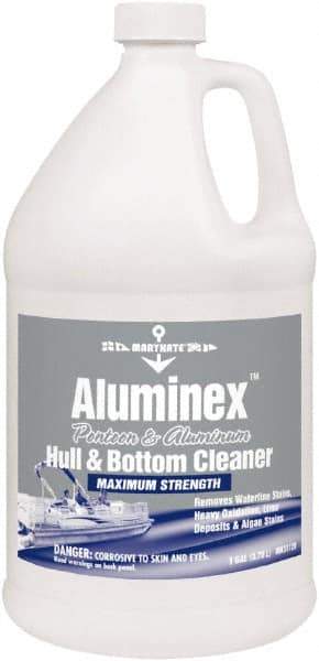 CRC - Water-Based Solution Pontoon and Aluminum Hull Cleaner - 1 Gallon Bottle, Up to 32°F Freezing Point - Benchmark Tooling