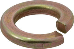 Value Collection - 1/2", 1/8" Thick Split Lock Washer - Grade 8 Alloy Steel, Zinc-Plated Finish, 0.502" Min ID, 0.512" Max ID, 0.779" Min OD, 0.869" Max OD - Benchmark Tooling