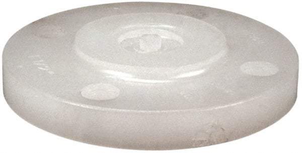 NIBCO - 1-1/2" Pipe, 5" OD, Polypropylene Blind Pipe Flange - Schedule 80, Natural - Benchmark Tooling