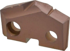 Allied Machine and Engineering - 31/32" Diam x 3/16" Thick, Seat Code 2, 132° Included Angle Spade Drill Insert - AM200 Coated, Cobalt, Grade Super Cobalt, Series GEN2 T-A - Benchmark Tooling