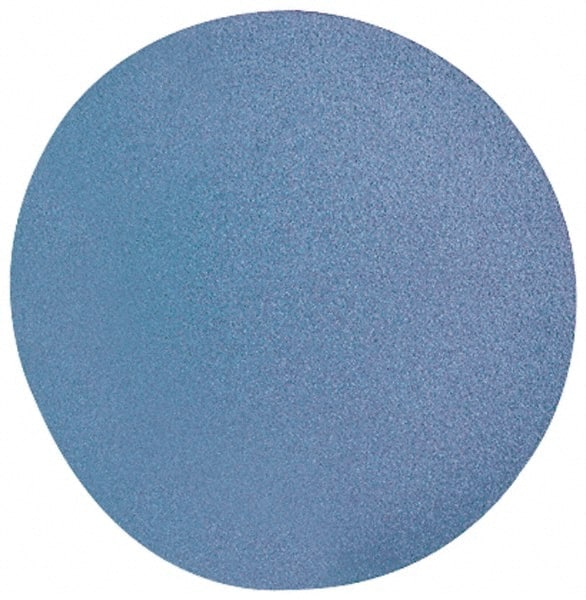 Merit Abrasives - 12" Diam, 36 Grit Zirconia Alumina PSA Disc - Benchmark Tooling