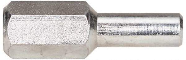 Merit Abrasives - Bore Polisher Mandrel - 5/16-18 Thread - Benchmark Tooling