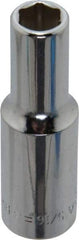 Blackhawk by Proto - 5/16", 3/8" Drive, Deep Hand Socket - 6 Points, 1-13/16" OAL, Chrome Finish - Benchmark Tooling