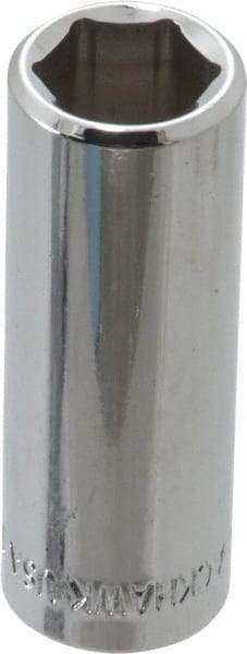 Blackhawk by Proto - 3/8" Drive, Deep Hand Socket - 6 Points, 1-13/16" OAL, Chrome Finish - Benchmark Tooling