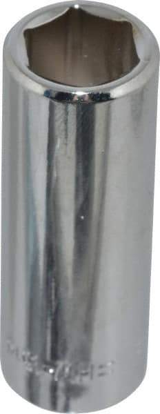 Blackhawk by Proto - 7/16", 3/8" Drive, Deep Hand Socket - 6 Points, 1-13/16" OAL, Chrome Finish - Benchmark Tooling