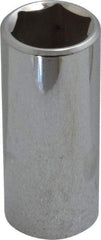 Blackhawk by Proto - 3/8" Drive, Deep Hand Socket - 6 Points, 2-13/64" OAL, Chrome Finish - Benchmark Tooling