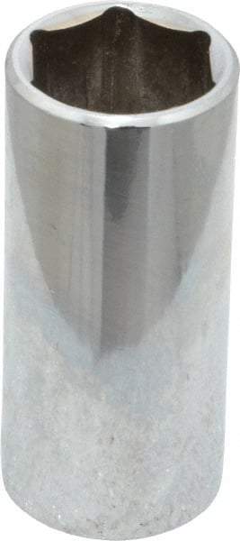 Blackhawk by Proto - 3/8" Drive, Deep Hand Socket - 6 Points, 2-13/64" OAL, Chrome Finish - Benchmark Tooling