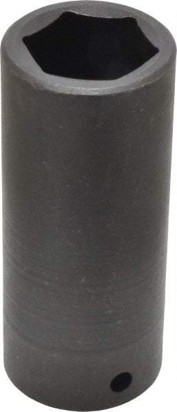 Blackhawk by Proto - 1/2" Drive 1" Deep Impact Socket - 6 Points, 3-1/2" OAL - Benchmark Tooling