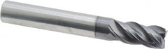 SGS - 10mm, 22mm LOC, 10mm Shank Diam, 72mm OAL, 4 Flute, Solid Carbide Square End Mill - Single End, AlTiN Finish, Spiral Flute, Variable° Helix, Right Hand Cut, Right Hand Flute, Series Z1M - Benchmark Tooling
