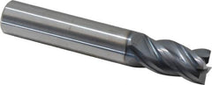 SGS - 14mm, 26mm LOC, 14mm Shank Diam, 83mm OAL, 4 Flute, Solid Carbide Square End Mill - Single End, AlTiN Finish, Spiral Flute, Variable° Helix, Right Hand Cut, Right Hand Flute, Series Z1M - Benchmark Tooling