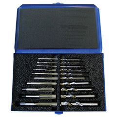 20 Piece Set Hand Tap and 118 Degree Screw Machine Drills