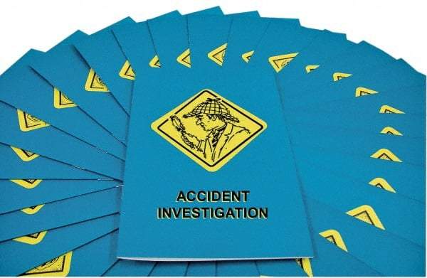 Marcom - Accident Investigation Training Booklet - English and Spanish, Safety Meeting Series - Benchmark Tooling