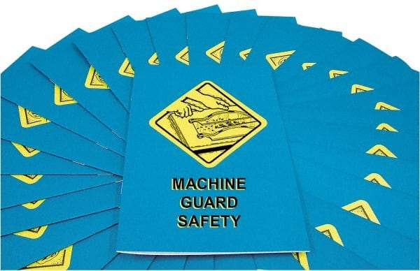 Marcom - Machine Guard Safety Training Booklet - English and Spanish, Safety Meeting Series - Benchmark Tooling