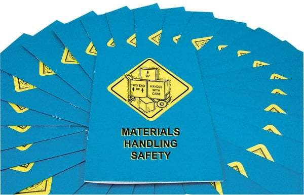 Marcom - Materials Handling Safety Training Booklet - English and Spanish, Safety Meeting Series - Benchmark Tooling