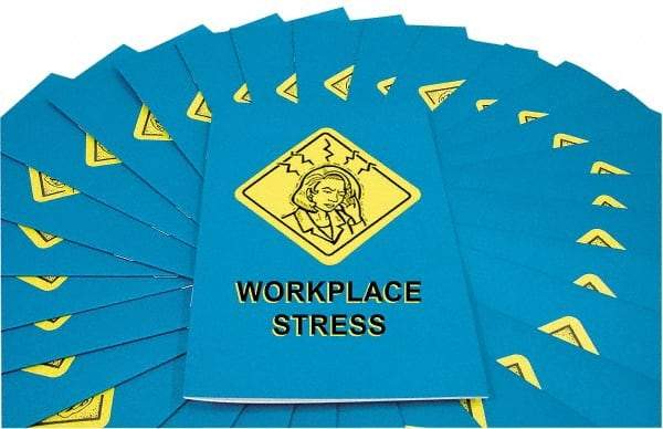 Marcom - Workplace Stress Training Booklet - English and Spanish, Safety Meeting Series - Benchmark Tooling