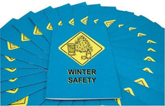 Marcom - Winter Safety Training Booklet - English and Spanish, Safety Meeting Series - Benchmark Tooling