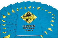 Marcom - Hazardous Materials Labels Training Booklet - English and Spanish, Safety Meeting Series - Benchmark Tooling