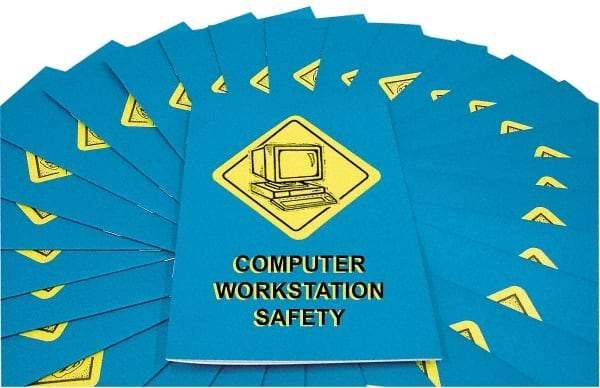 Marcom - Computer Workstation Safety Training Booklet - English, Safety Meeting Series - Benchmark Tooling